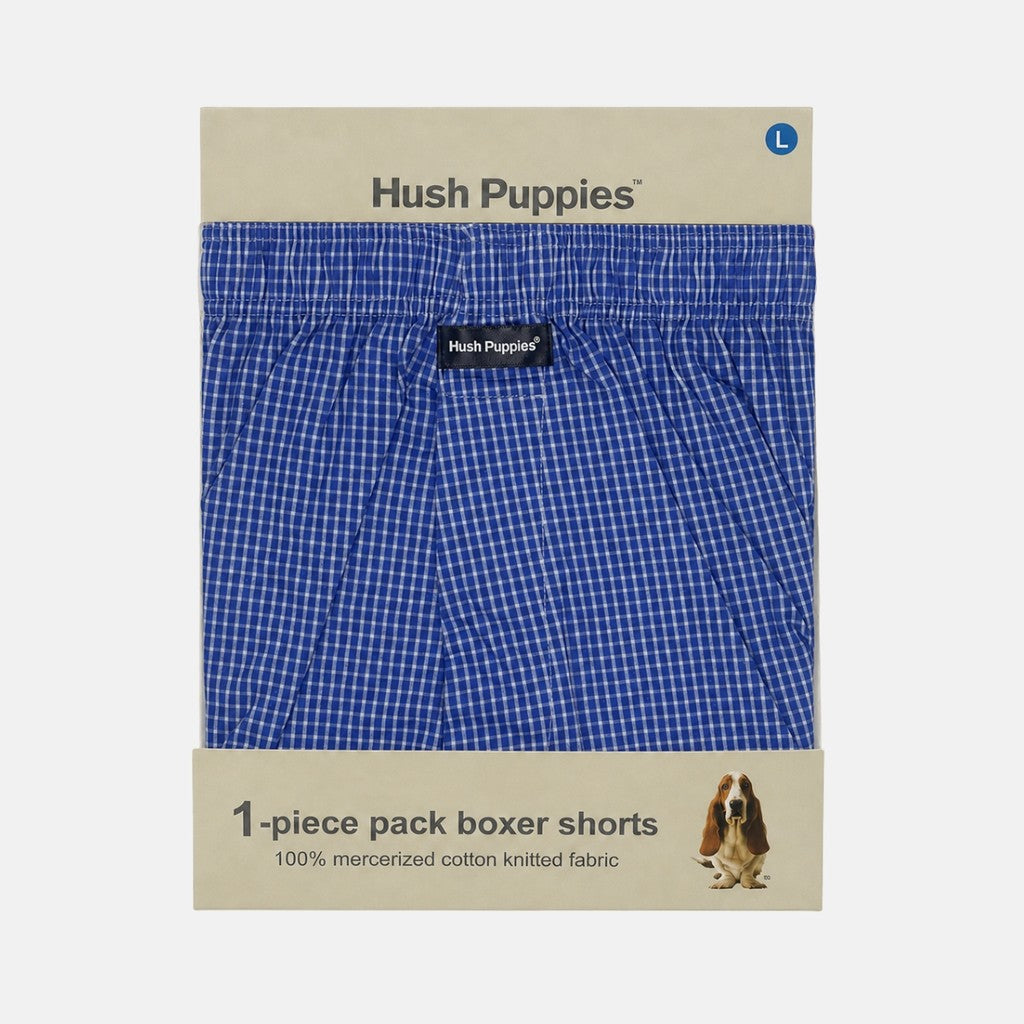 Men's 1pc Knit Boxer Shorts | Mercerized Cotton | HMX453216