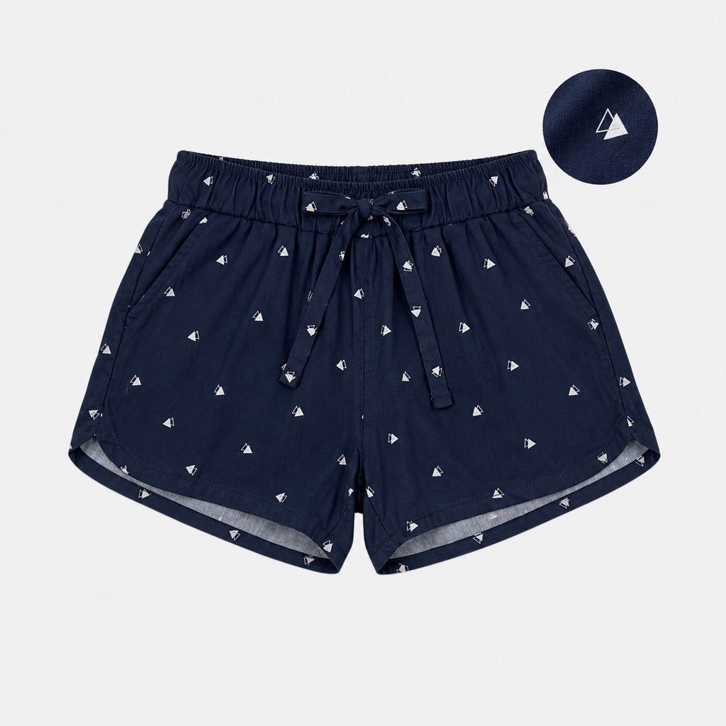 Ladies' Full Print Shorts | Cotton | HLM559690