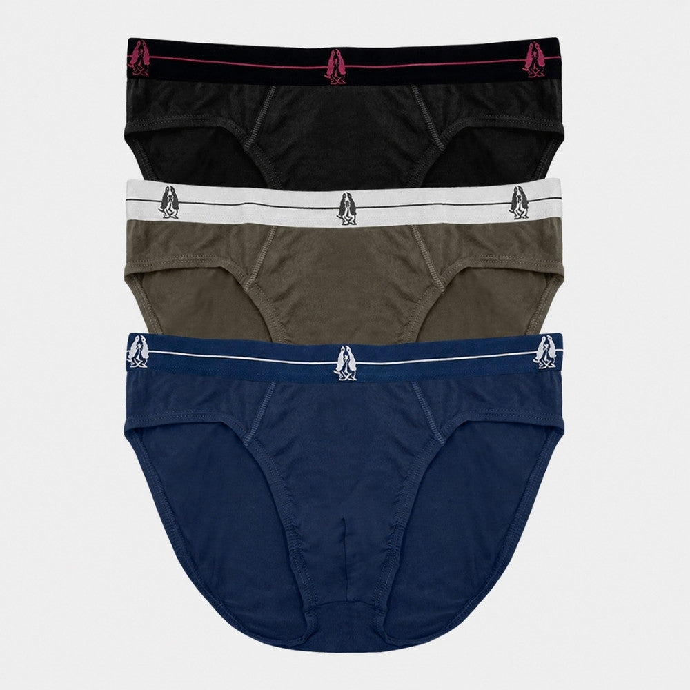 3pcs Men's Briefs | Bamboo Elastane | Classic HMB705535
