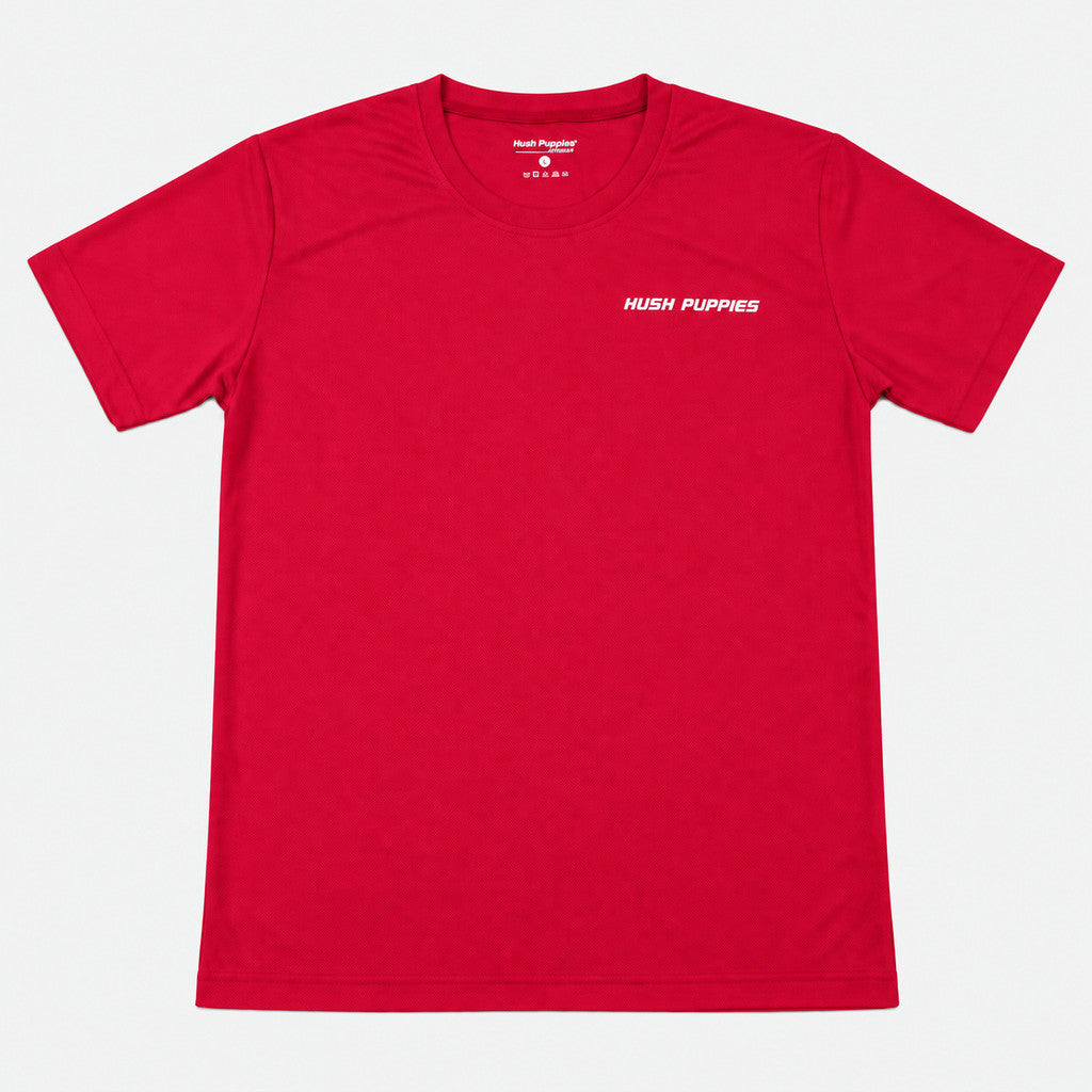 Men's Round Neck Mesh Active Tee | Quick Dry | HMT659923