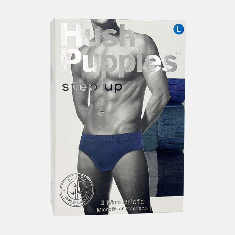 3pcs Men Briefs | Microfiber Elastane | Mini | HMB479486