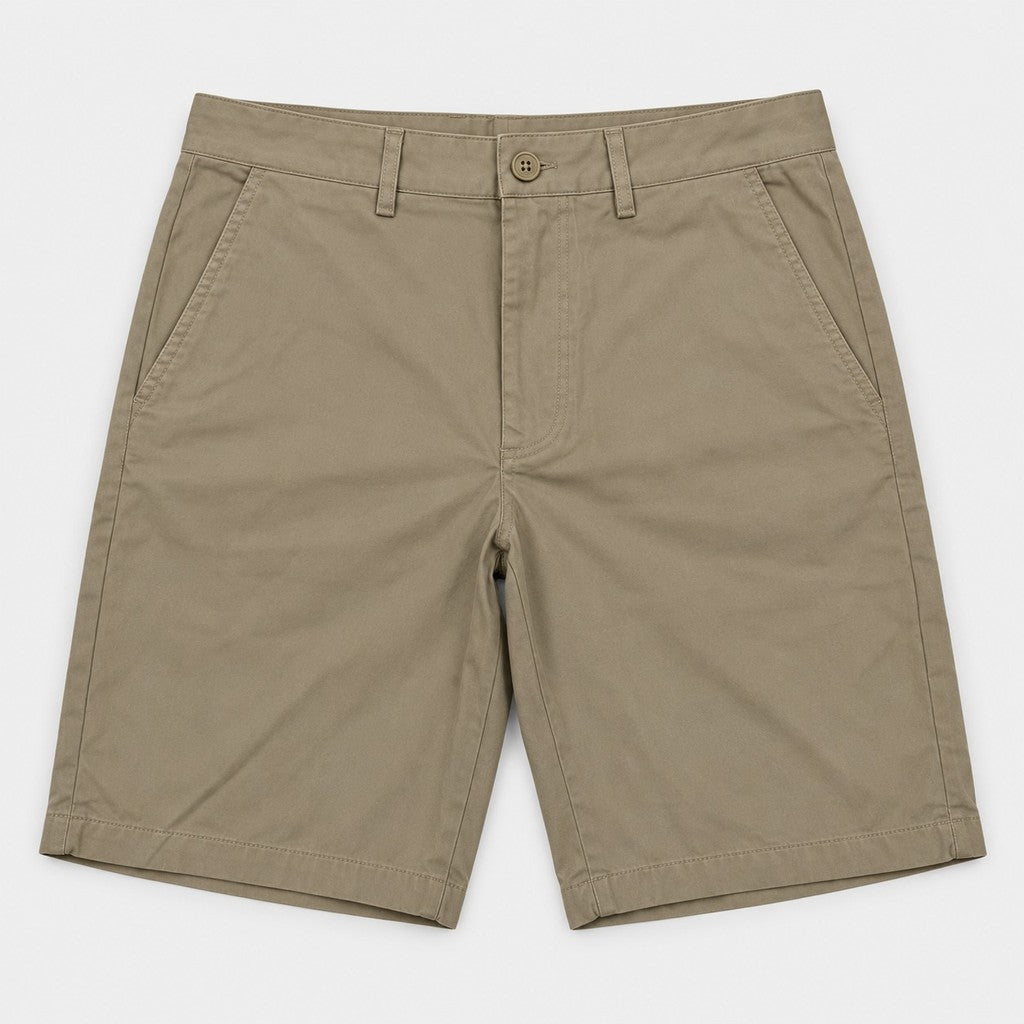 Men's Woven Bermuda Shorts with Slant Pockets | 100% Cotton | HMM651052