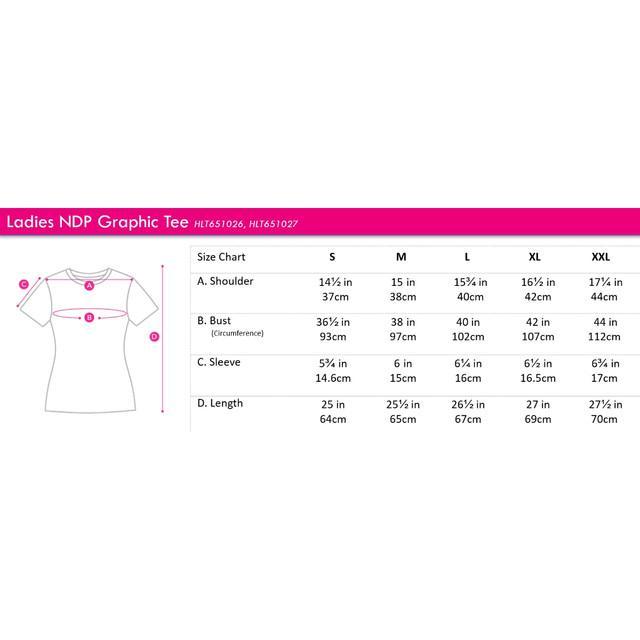 Women's NDP Tee D1 | HLT651027