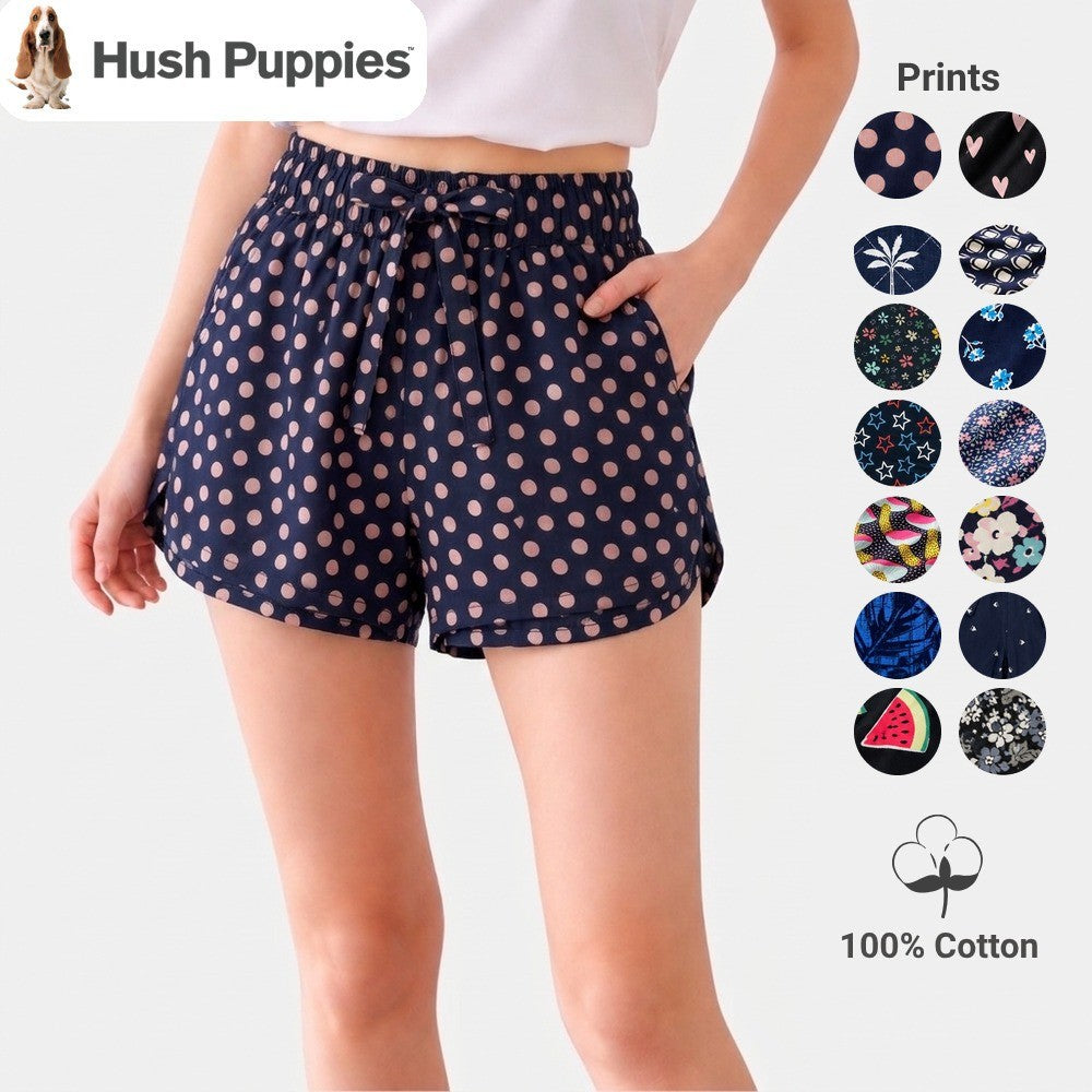 Ladies' Full Print Shorts | Cotton | HLM559690