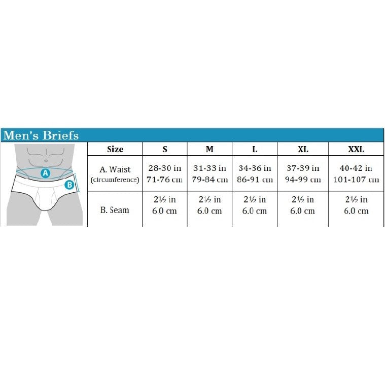 5pcs Men's Briefs | Cotton Jersey | Hipster | HMB679425