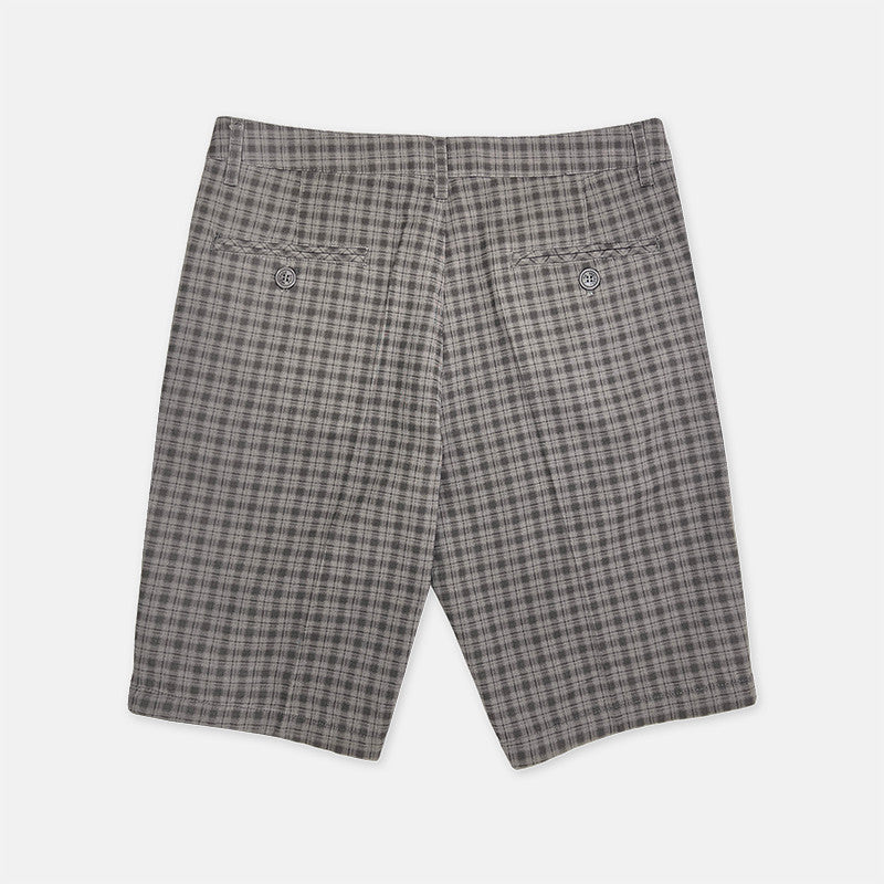 Men's Woven Printed Bermuda | 100% Cotton Twill | HMM278345