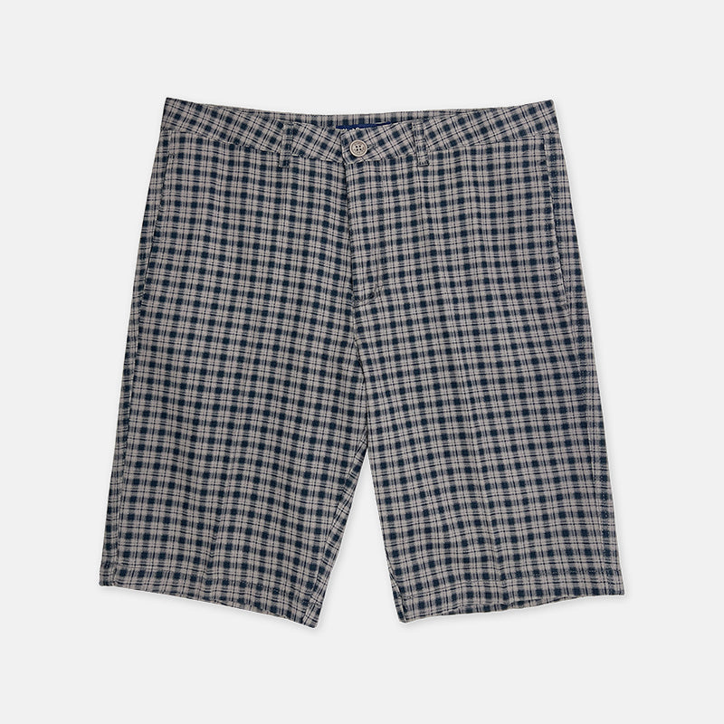 Men's Woven Printed Bermuda | 100% Cotton Twill | HMM278345