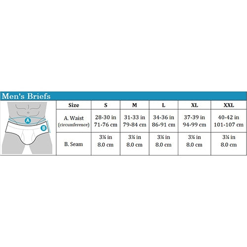 3pcs Men Briefs | Microfiber Elastane | Mini | HMB539627