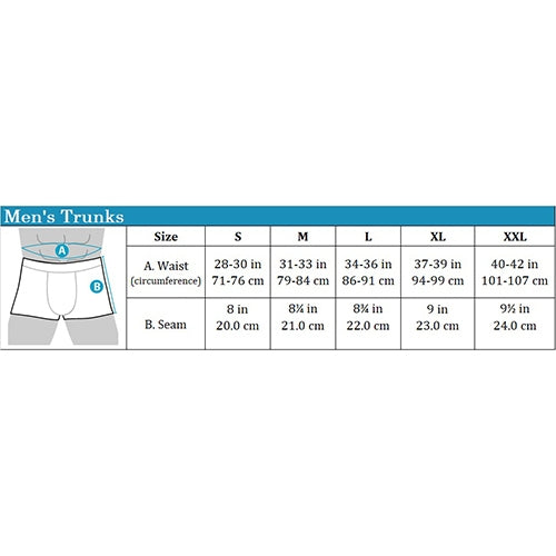 2pcs Men Trunks | Microfiber Elastane | HMK539628