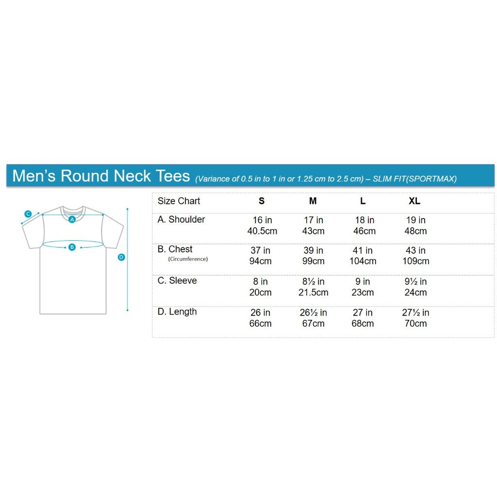 Men's Round Neck Couple Graphic Tee | Cotton Mixed | HMT358764