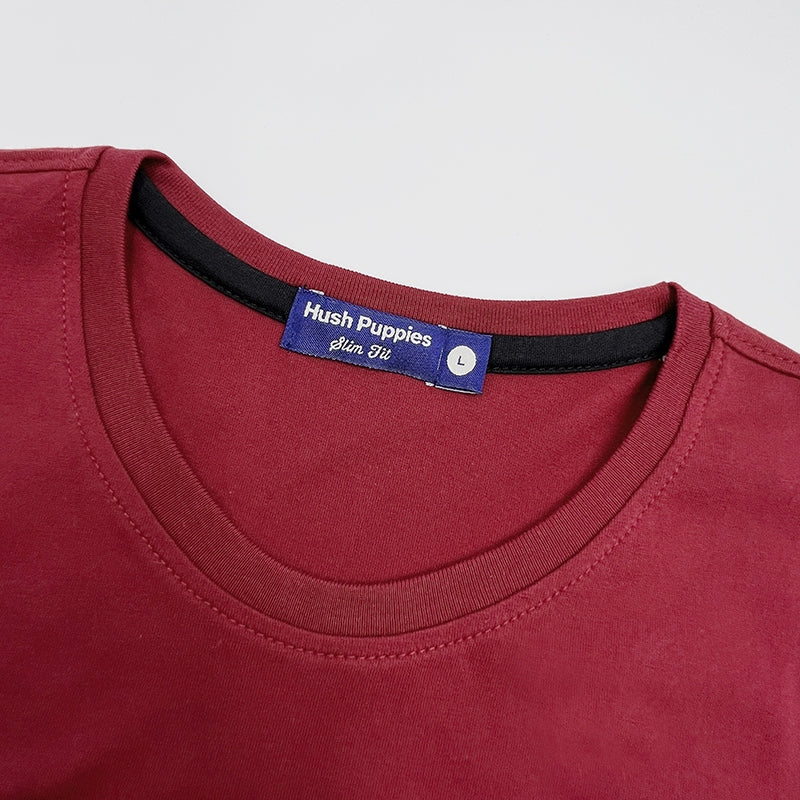 Men's Round Neck Graphic Tee | Cotton Mixed | HMT368779