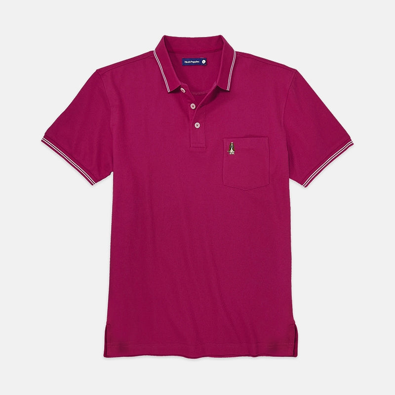 Men's Superfine Polo With Pocket | Cotton | HMP268344