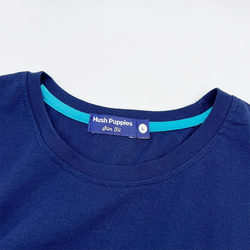 Men's Round Neck Family Graphic Tee | Cotton Mixed | HMT368802