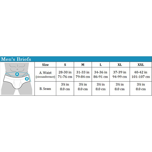 3pcs Men's Briefs | Cotton Elastane | Mini | HMB107724
