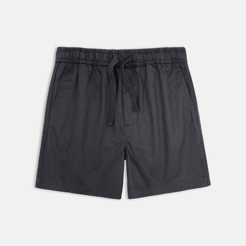 Ladies' Woven Shorts | 100% Cotton Twill | HLM288558BLK