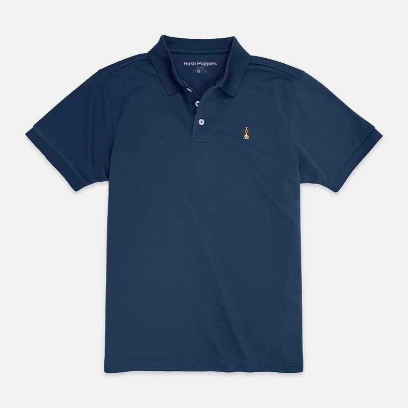 Men's Basic Active Polo | Polyester | HMP358746