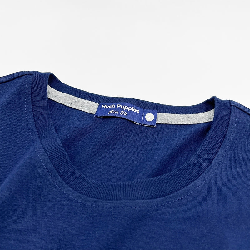 Men's Round Neck Graphic Tee | 100% Cotton | HMT368815