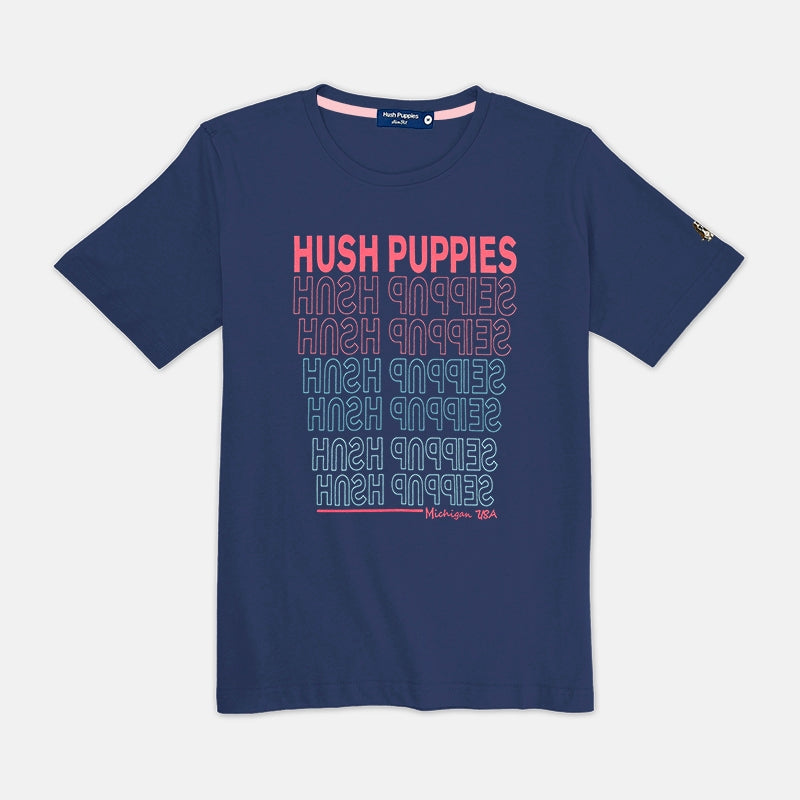 Men's Round Neck Graphic Tee | 100% Cotton | HMT368816