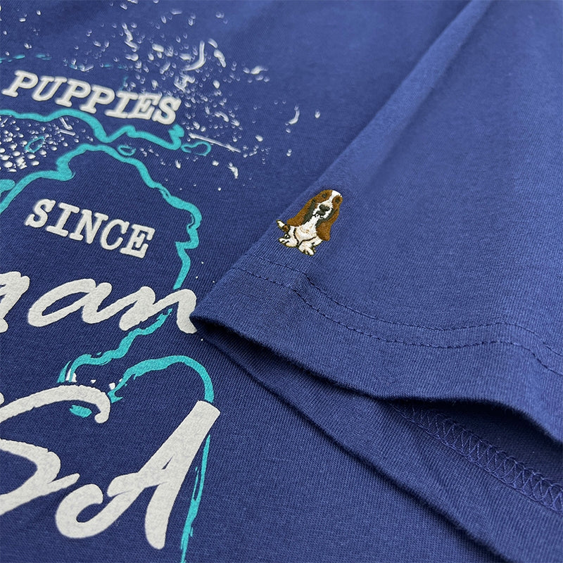Men's Round Neck Graphic Tee | 100% Cotton | HMT368815