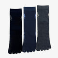 3prs Men Full Length Toe Socks | Cotton Elastane | HMS459337