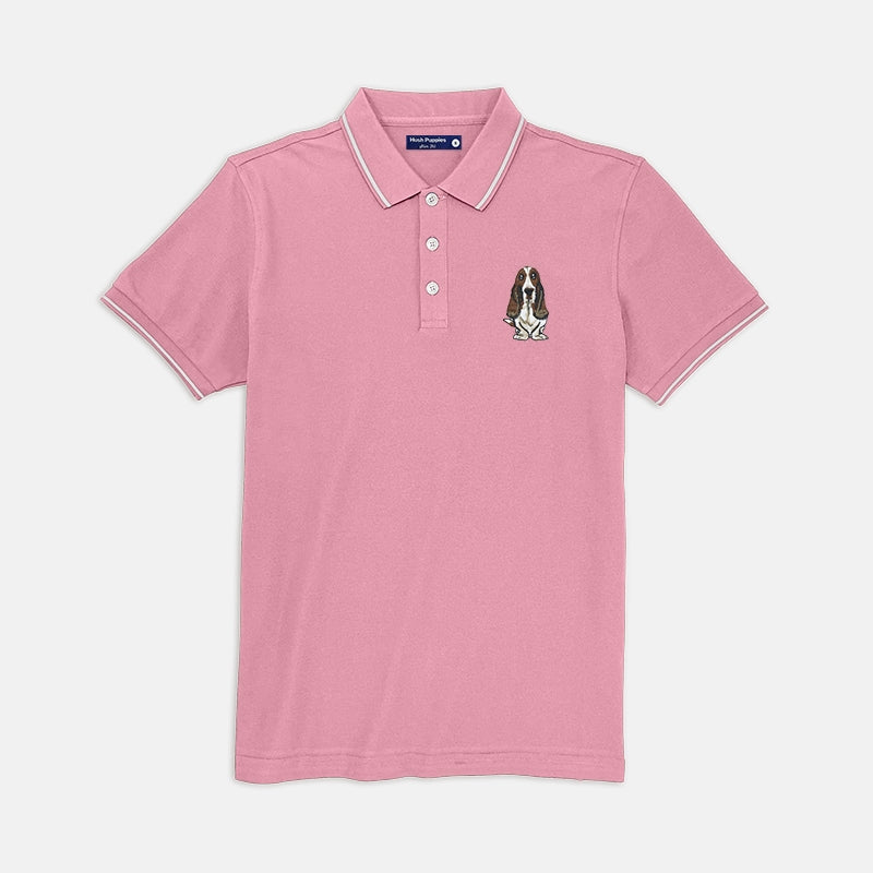 Men's Superfine Polo With Big Dog | Pique Cotton | HMP278461