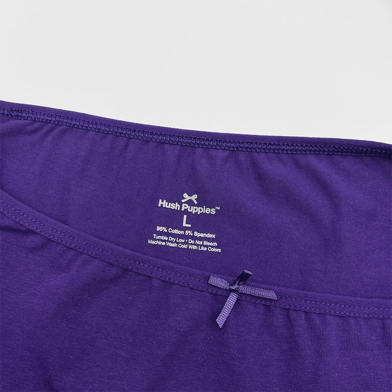 Cotton Spandex Midi 5pcs Ladies Panties HLU479354