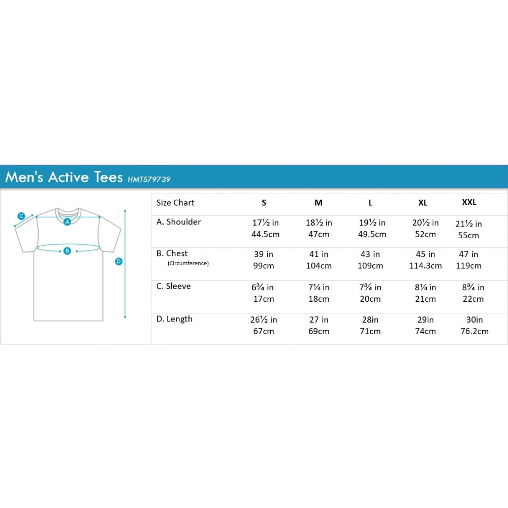 Men's Active Tee Melange | HMT579739