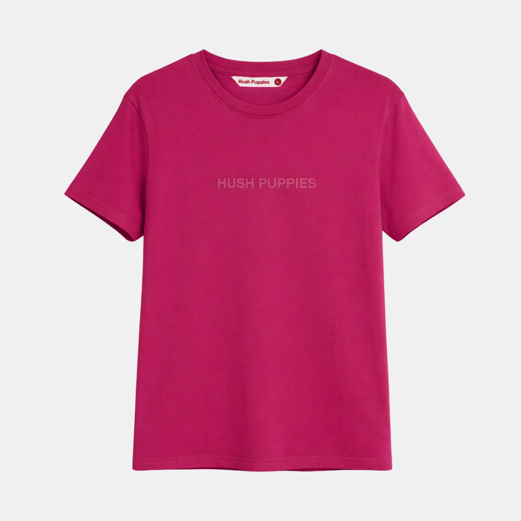 Hush Puppies Ladies Boxy Tee | 100% Cotton | HLT609873