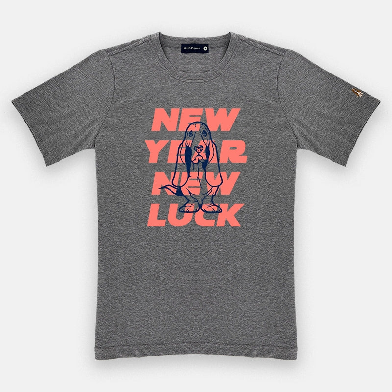 Men's Round Neck Graphic Tee | 100% Cotton | HMT579826