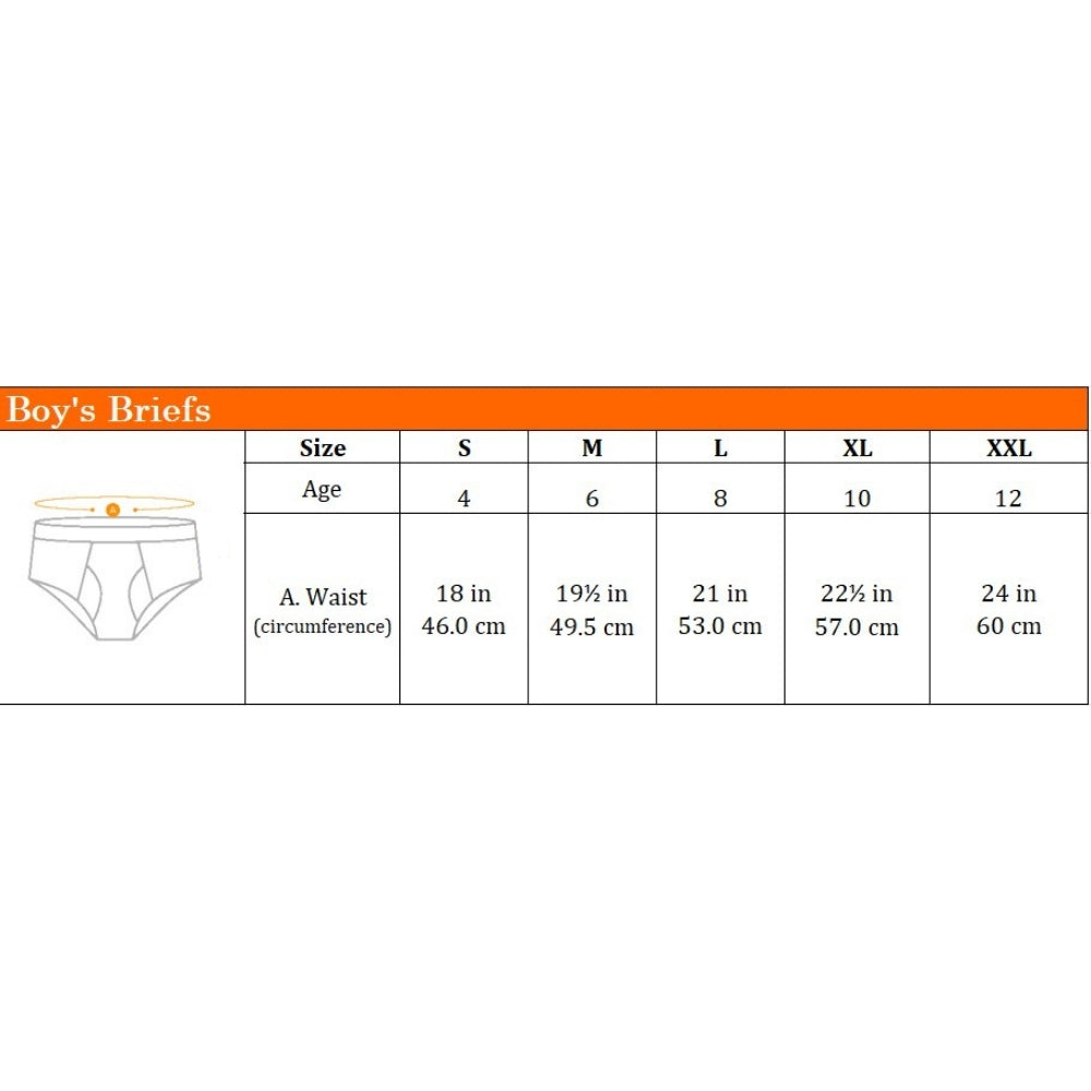5pcs Boys' Briefs | 100% Combed Cotton | Mini HBB278324