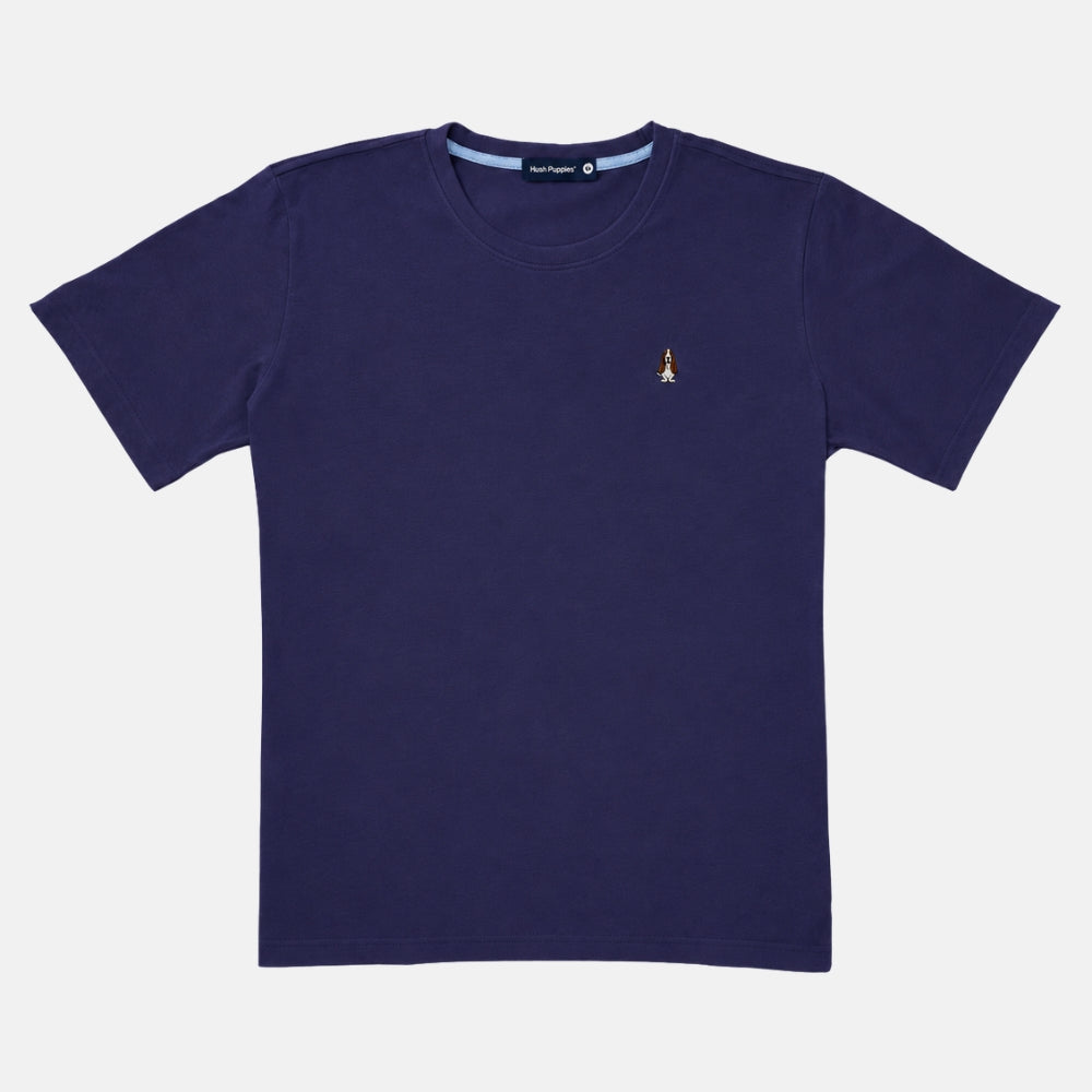 Men's Round-Neck Tee | 100% Cotton | HMT409416