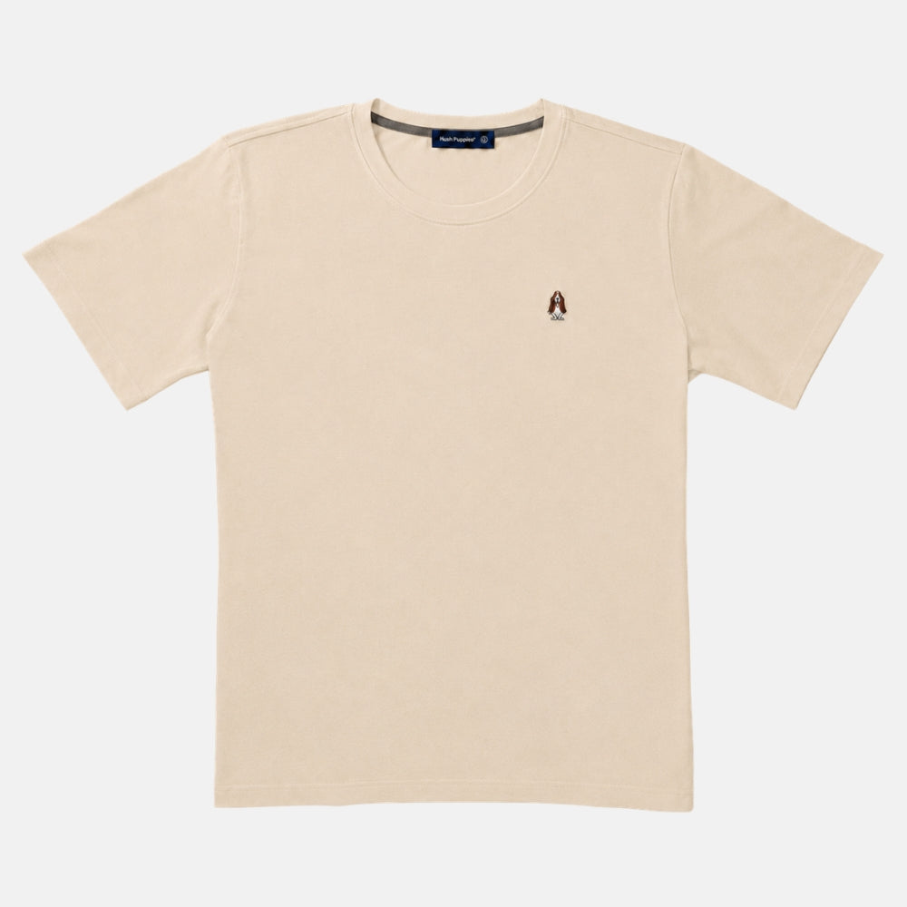 Men's Round-Neck Tee | 100% Cotton | HMT409416