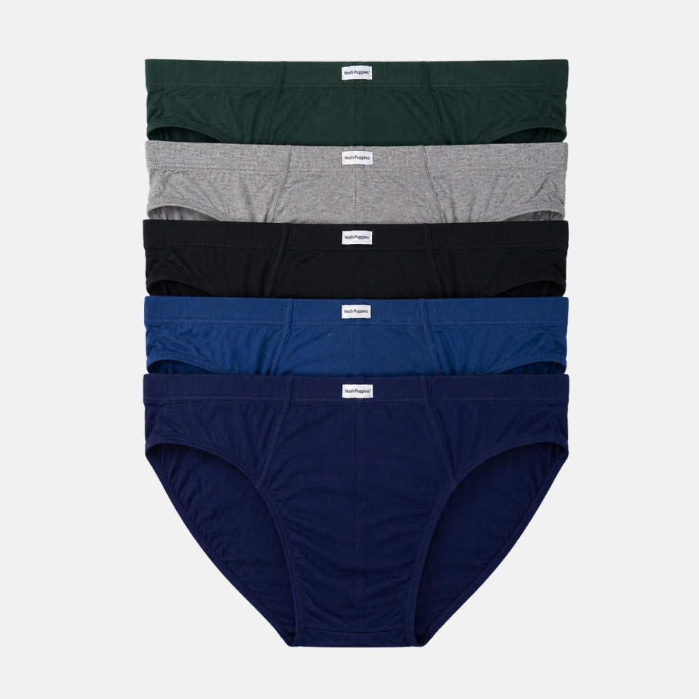 5pcs Men's Big & Tall Briefs | Bamboo Spandex | Mini | HMB409564
