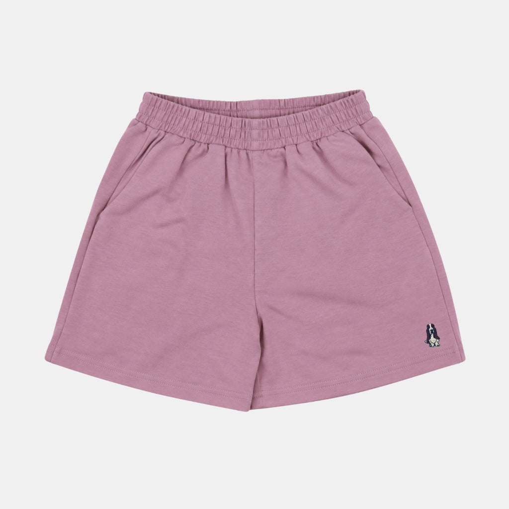Ladies' Easy Shorts Solid | 100% Cotton | HLM609867