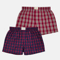 Men's 2pc Boxer Shorts | 100% Cotton | HMX619814