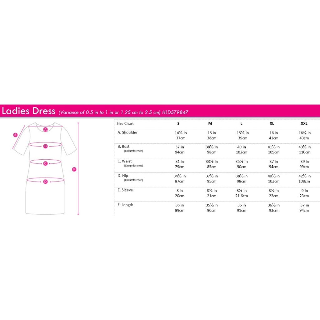 Ladies Fashion Dress Relax Cut | HLD579847