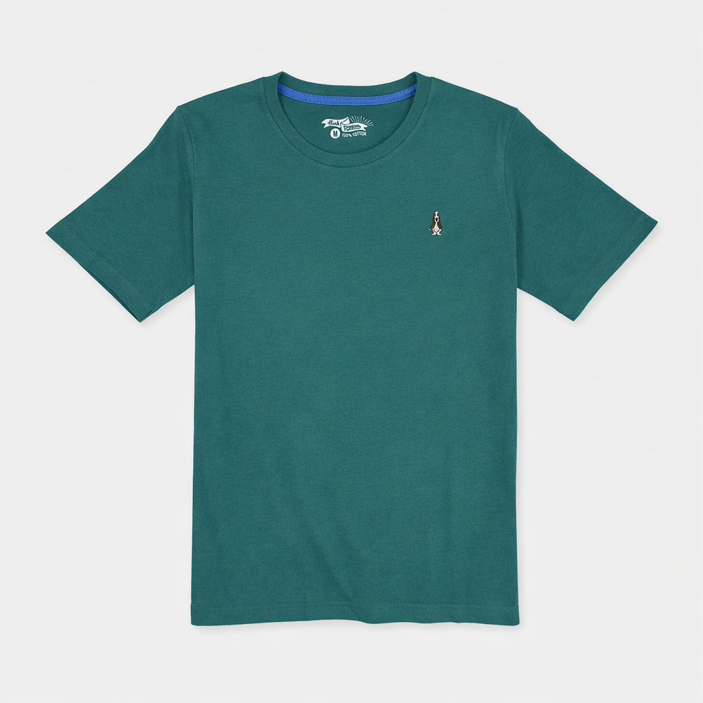 Basic Tee Round-Neck Regular Fit 100% COTTON HMT439219