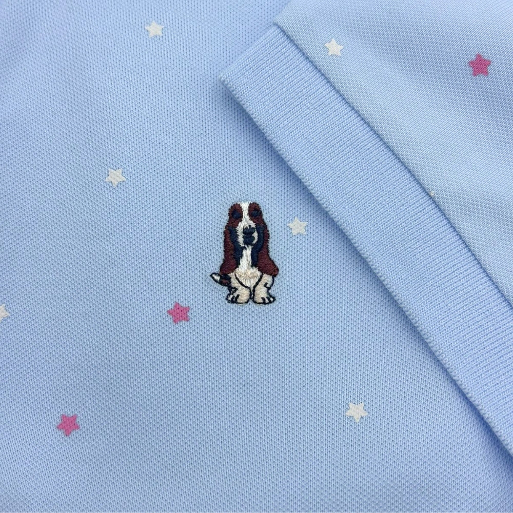 Ladies' Full Print Polo Stars | 100% Pique Cotton | HLP559726