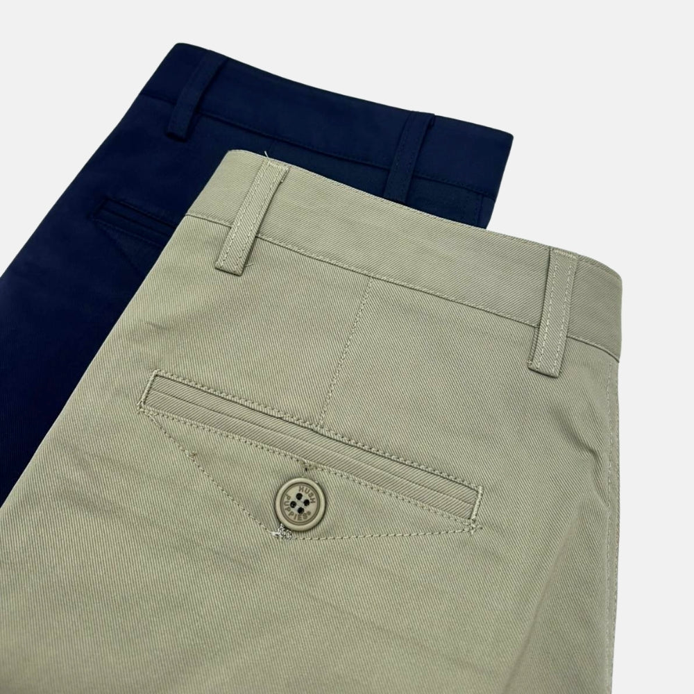 Men's Woven Jacquard Bermuda | 100% Cotton Twill | HMM479619