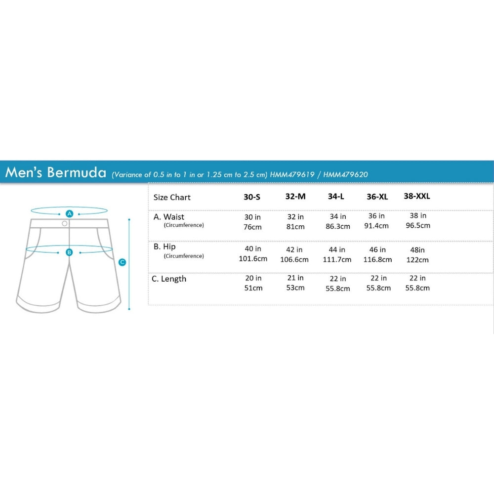 Men's Woven Jacquard Bermuda | HMM479620