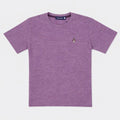 Men's Round-Neck Tee Melange | Cotton | HMT409418