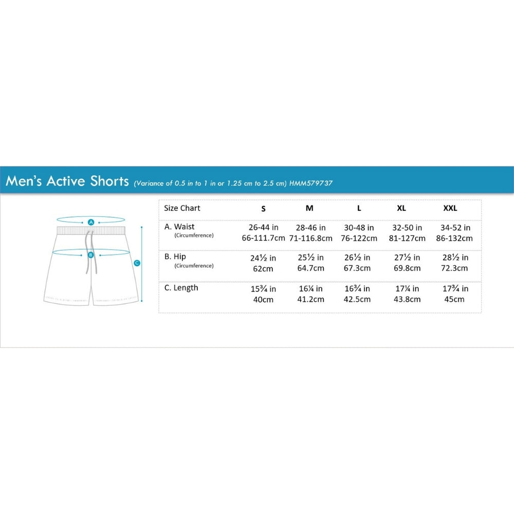 Men's Active Shorts | Microfiber | HMM579737