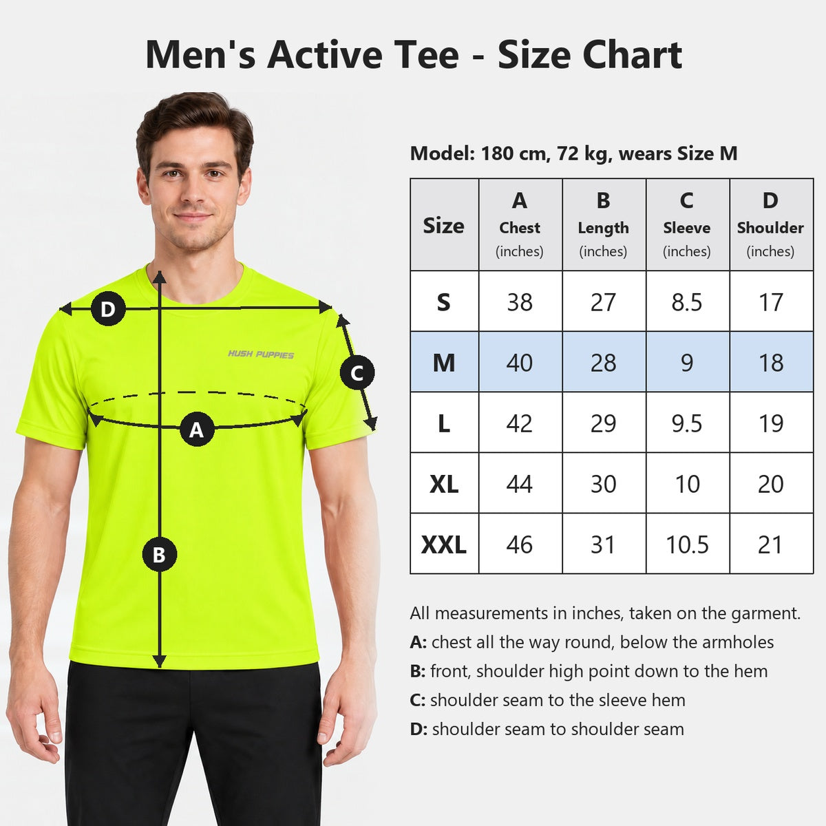 Men's Round Neck Mesh Active Tee | Quick Dry | HMT659923