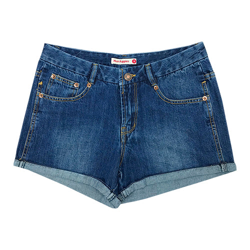 Ladies' Shorts | Cotton | HLM109938BLU/NVY