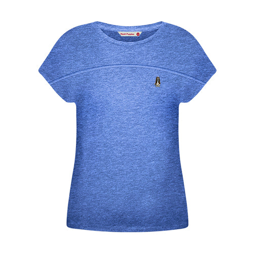 Ladies’ Tee with Embroidery | Cotton Mixed | Cut & Sew | HLT268314AS1