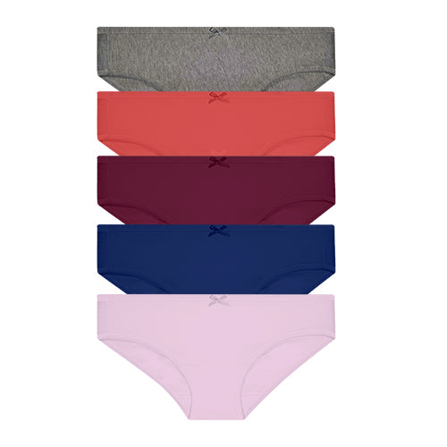 5pcs Ladies' Panties | Cotton Spandex | Mini HLU079886AS1