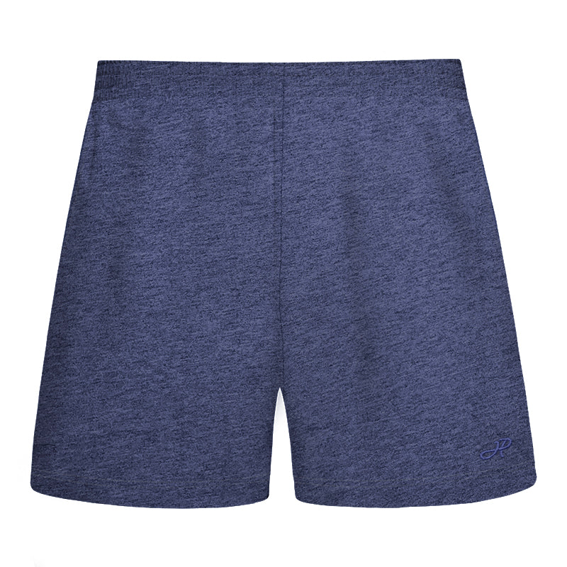 Men's Knit Shorts With Embroidery | Cotton Mix | HMM107828Multi