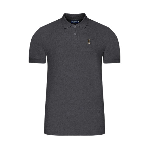 Hush Puppies Men Polo with Small Dog Cotton Slim Fit | #HMP208127