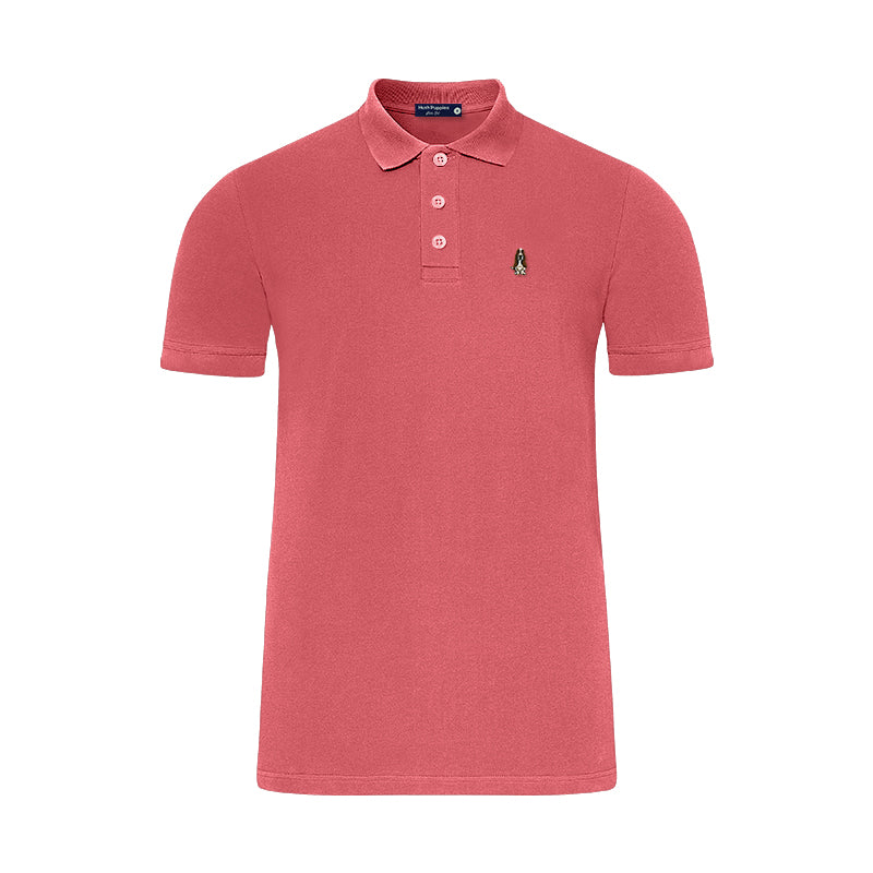 Men's Basic Polo With Embroidery | Cotton  Mix | HMP217873Multi