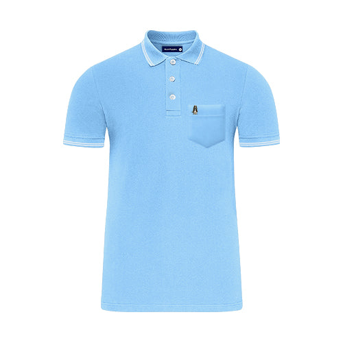 Hush Puppies Men's Polo with Pocket Regular Fit | #HMP258340